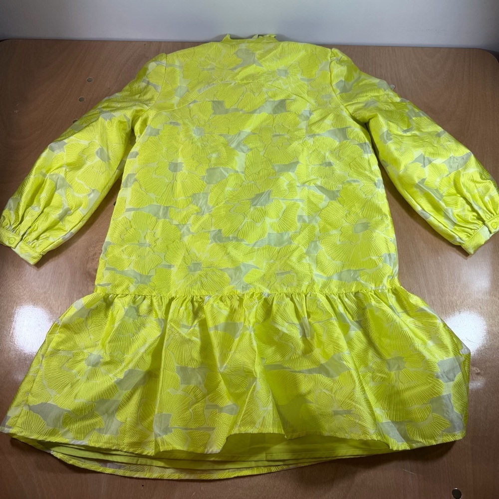 Tuckernuck Citron Fil Coupe Palmerston Dress Size Medium New With tag - Picture 7 of 10